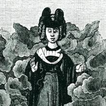 drawing of man in robe